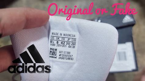 adidas made in indonesia fake or original|adidas authenticity check.